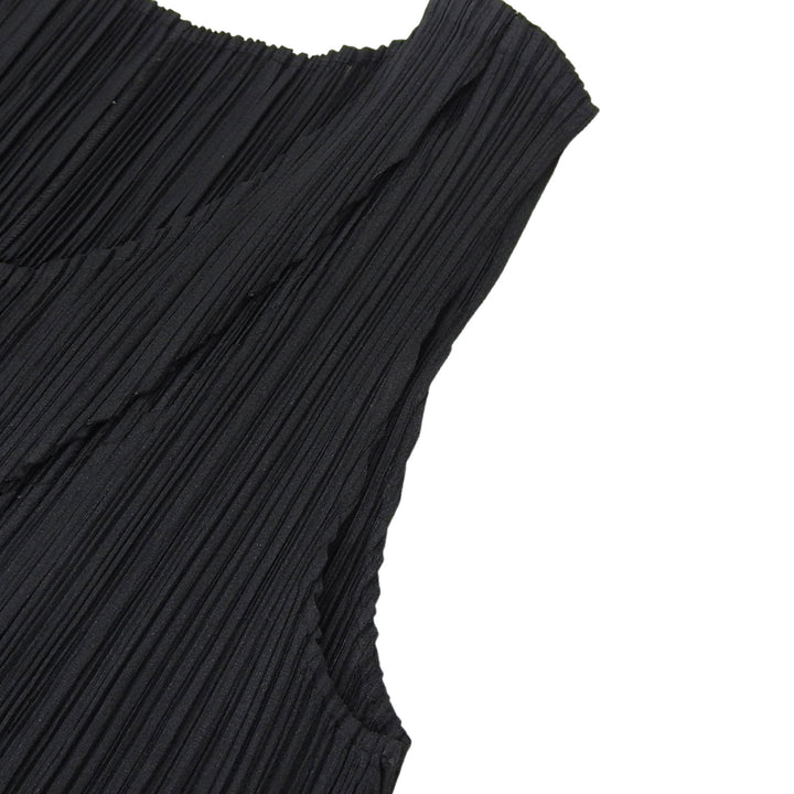 PLEATS PLEASE ワンピース ブラック ポリエステル レディース 3 PP93-JK208 美品