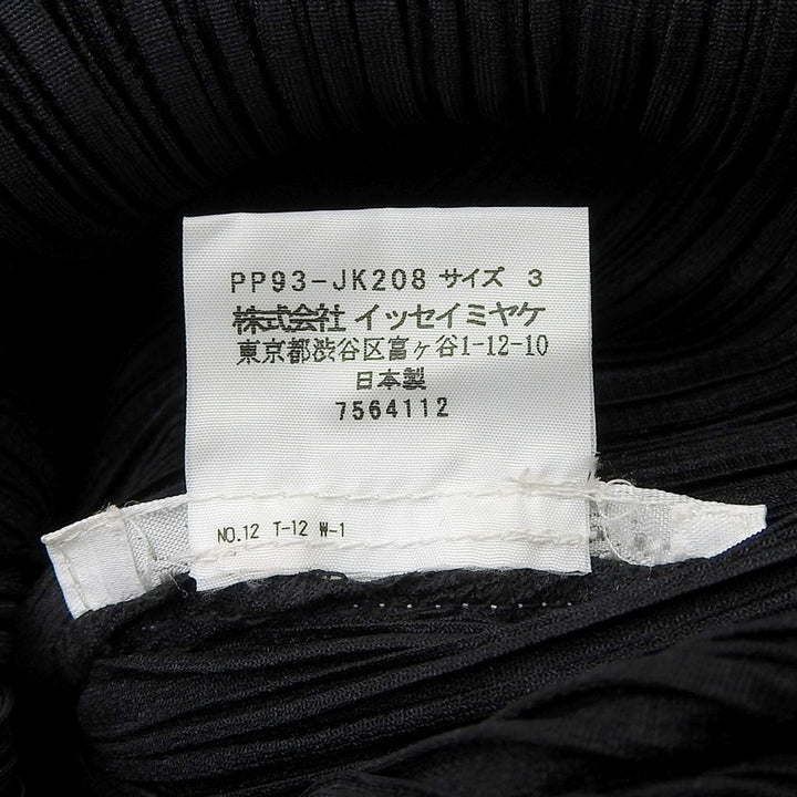Excellent PLEATS PLEASE one piece black polyester Women 3 PP93-JK208
