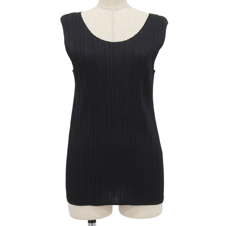 PLEATS PLEASE トップス ブラック ポリエステル レディース 4 PP05-JK001