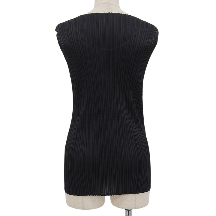 PLEATS PLEASE トップス ブラック ポリエステル レディース 4 PP05-JK001