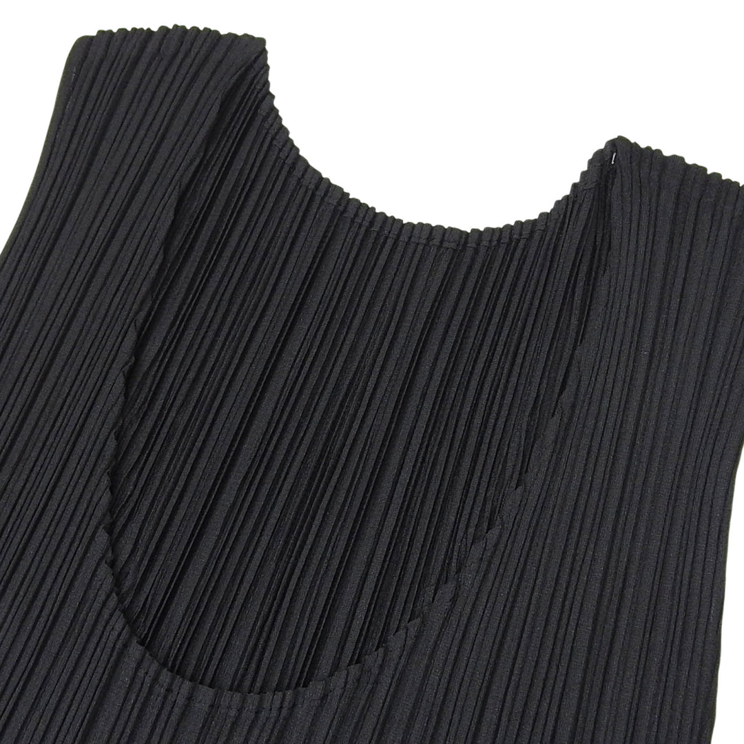 PLEATS PLEASE トップス ブラック ポリエステル レディース 4 PP05-JK001