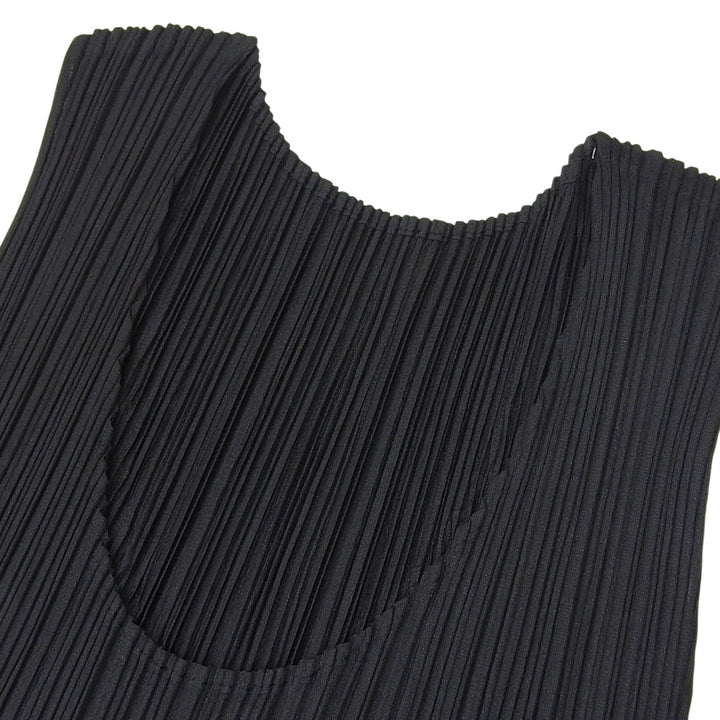 PLEATS PLEASE トップス ブラック ポリエステル レディース 4 PP05-JK001