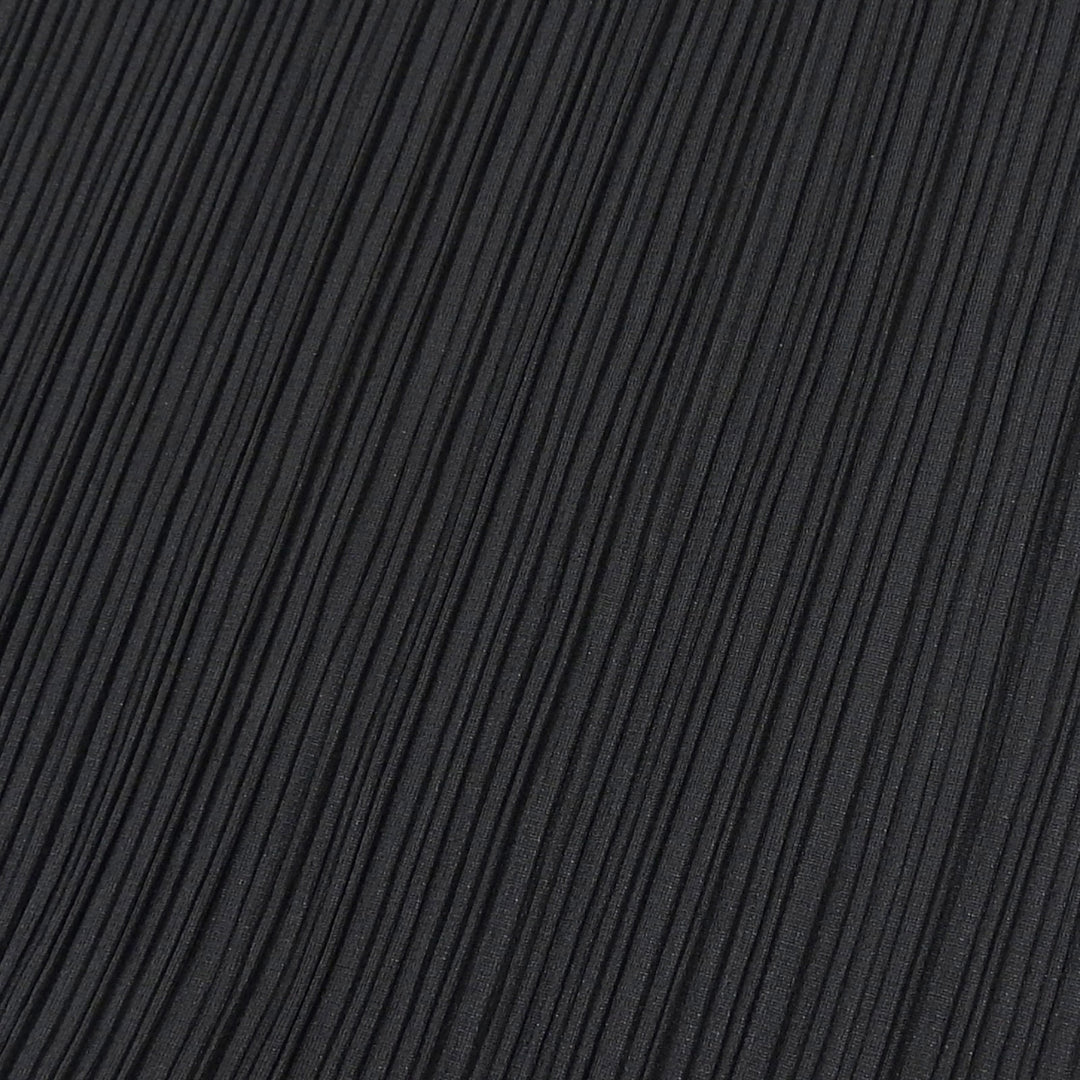 PLEATS PLEASE トップス ブラック ポリエステル レディース 4 PP05-JK001