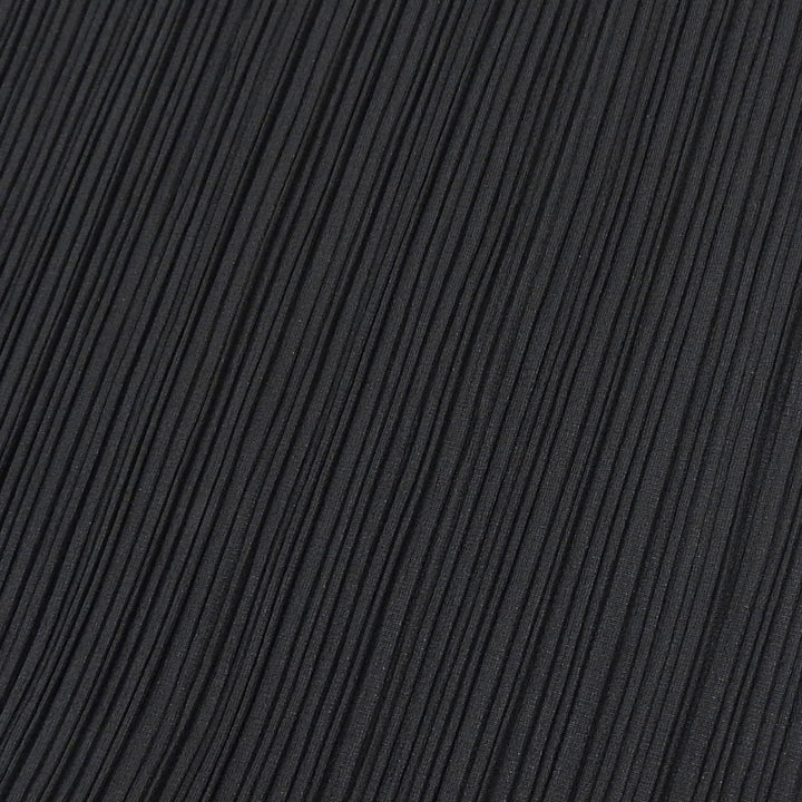 PLEATS PLEASE トップス ブラック ポリエステル レディース 4 PP05-JK001