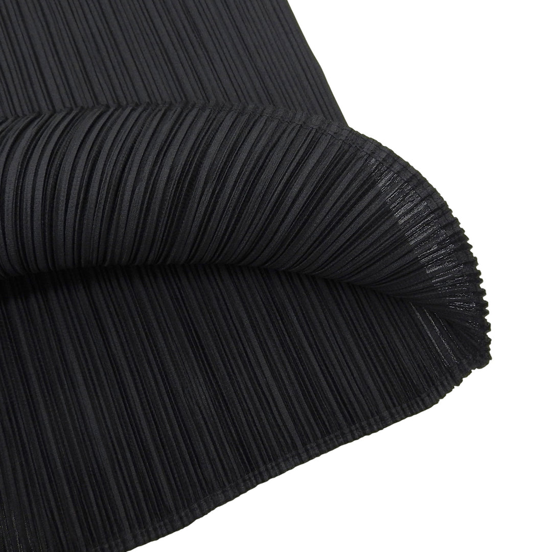 PLEATS PLEASE トップス ブラック ポリエステル レディース 4 PP05-JK001