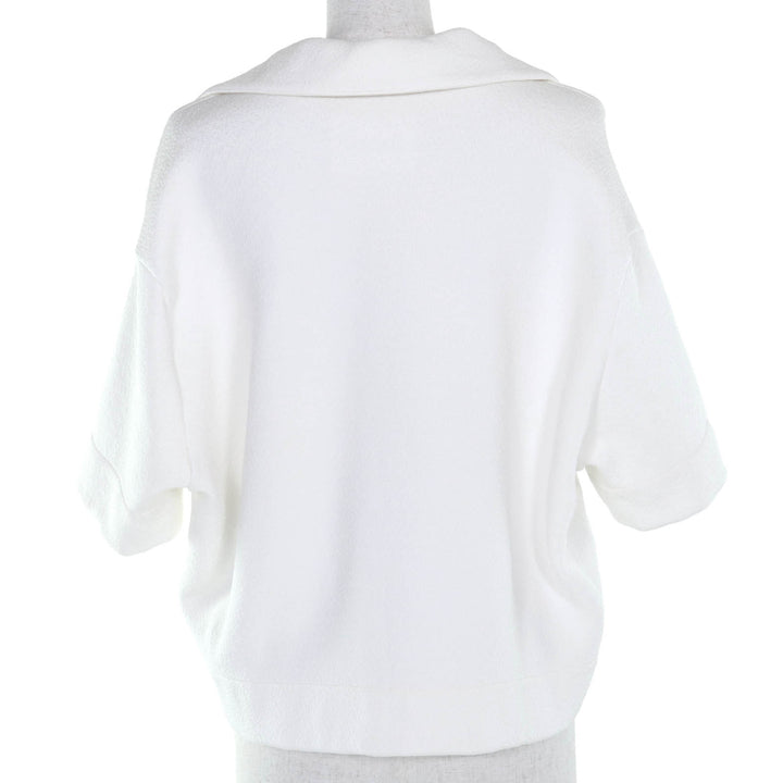 素晴らしい JIL SANDER プルオーバー ホワイト レーヨン レディース 34 J02GL0108