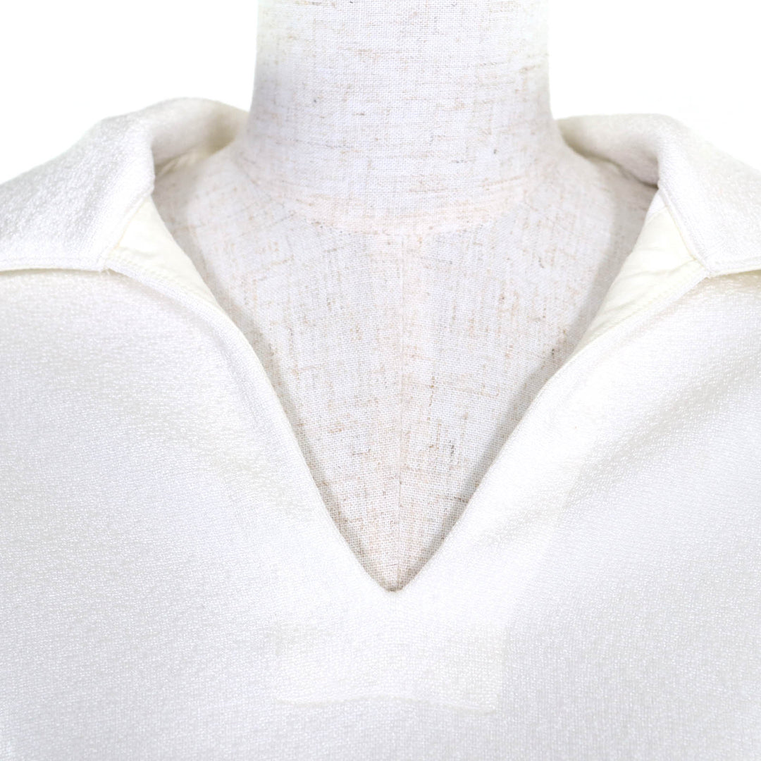 素晴らしい JIL SANDER プルオーバー ホワイト レーヨン レディース 34 J02GL0108