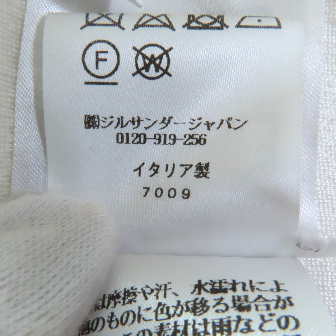 素晴らしい JIL SANDER プルオーバー ホワイト レーヨン レディース 34 J02GL0108