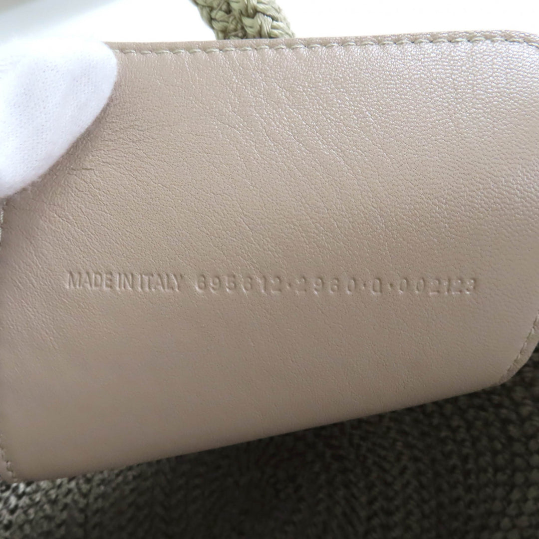 優れたバレンシアガ ショルダーバッグ イビサ スモール バスケットバッグ カーキ レディース 695612
