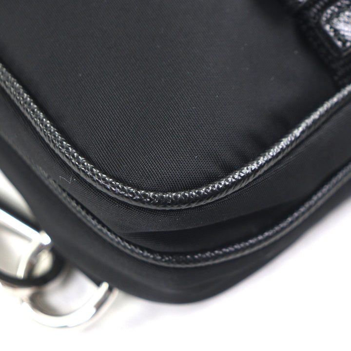 プラダ スリングバッグ Re-Nylon スマホケース ブラック ナイロン メンズ 2ZH194 美品
