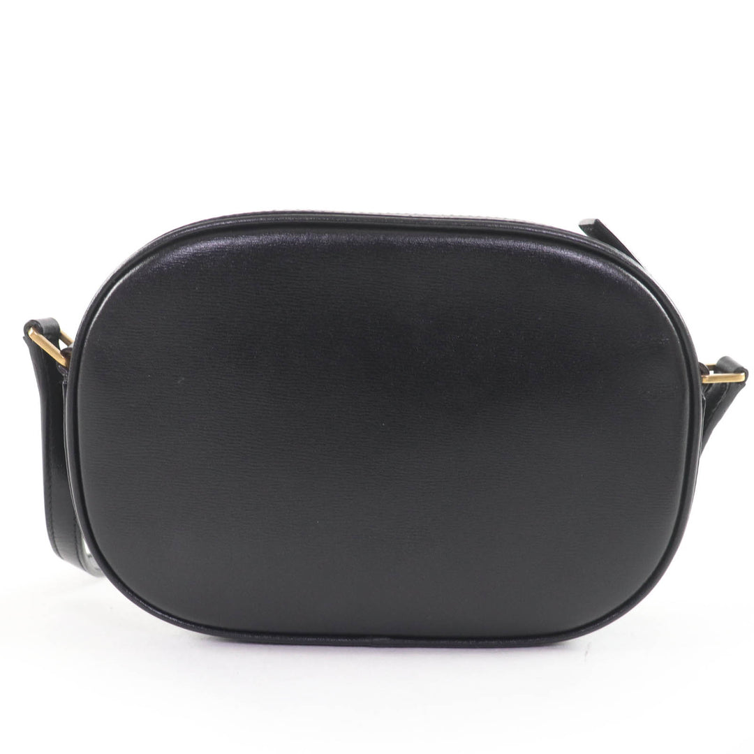 素晴らしい SAINT LAURENT PARIS ショルダーバッグ YSLロゴ カメラバッグ レザー 582673