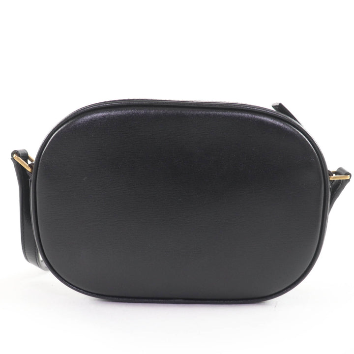 素晴らしい SAINT LAURENT PARIS ショルダーバッグ YSLロゴ カメラバッグ レザー 582673