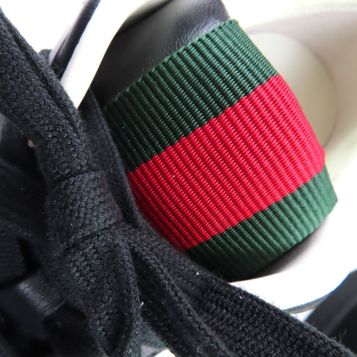 新品 GUCCI スニーカー Reweb GG キャンバス シェリーライン ブラックレザー 39.5 807057