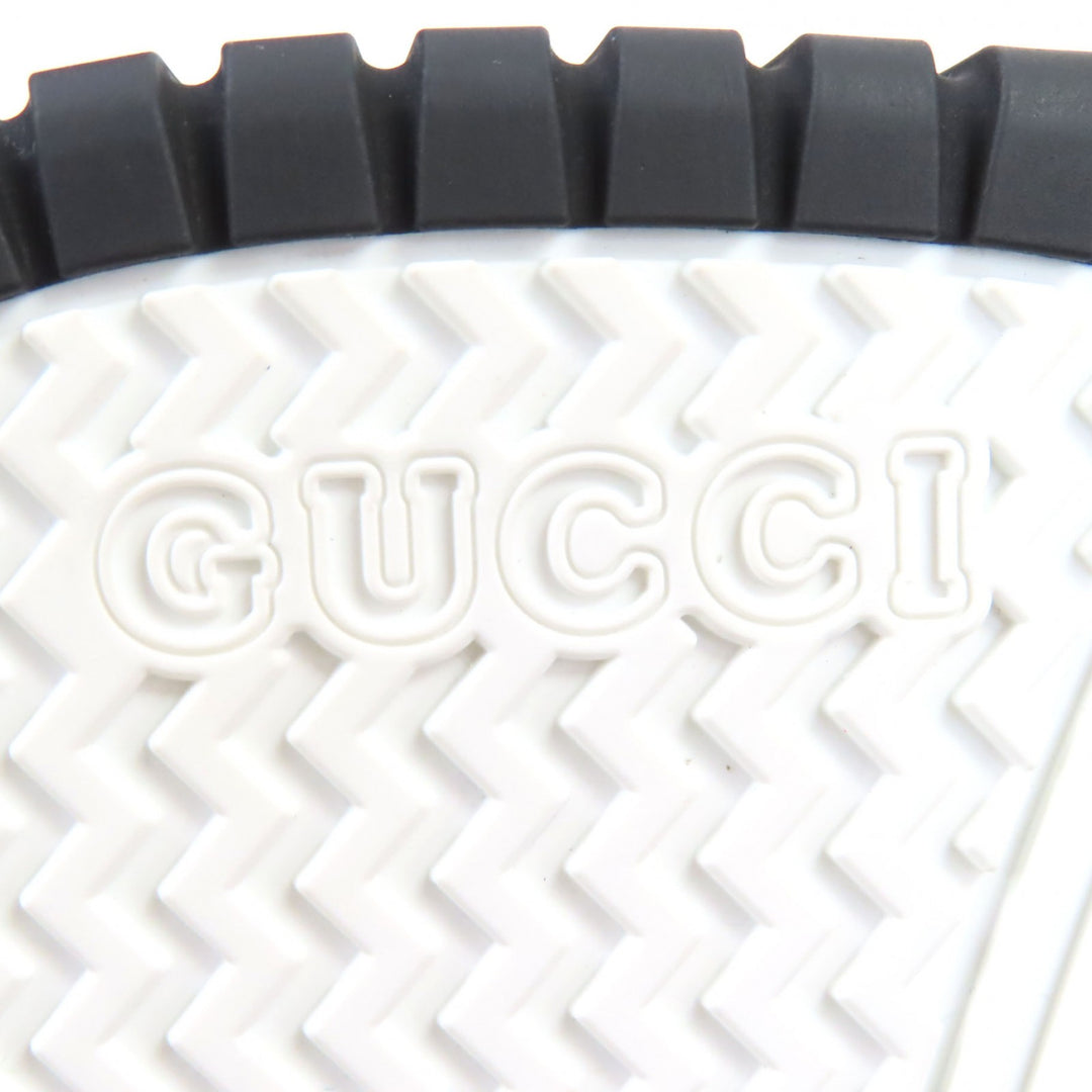 新品 GUCCI スニーカー Reweb GG キャンバス シェリーライン ブラックレザー 39.5 807057