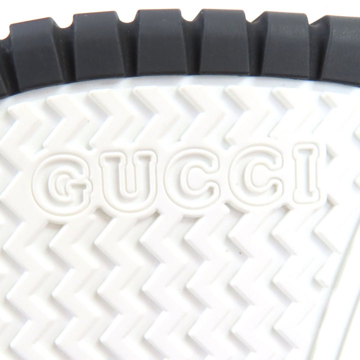 新品 GUCCI スニーカー Reweb GG キャンバス シェリーライン ブラックレザー 39.5 807057
