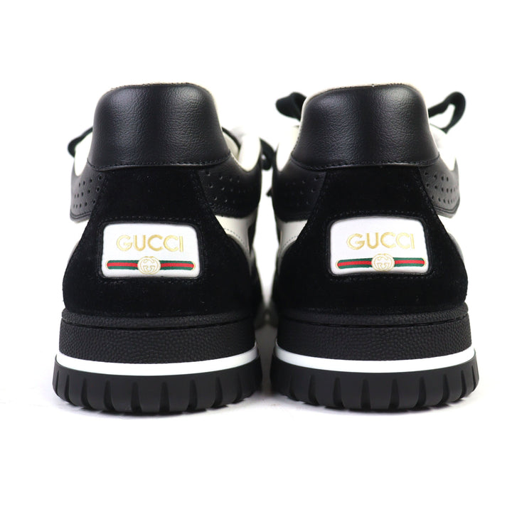 新品 GUCCI スニーカー Reweb GG キャンバス シェリーライン ブラックレザー 39.5 807057