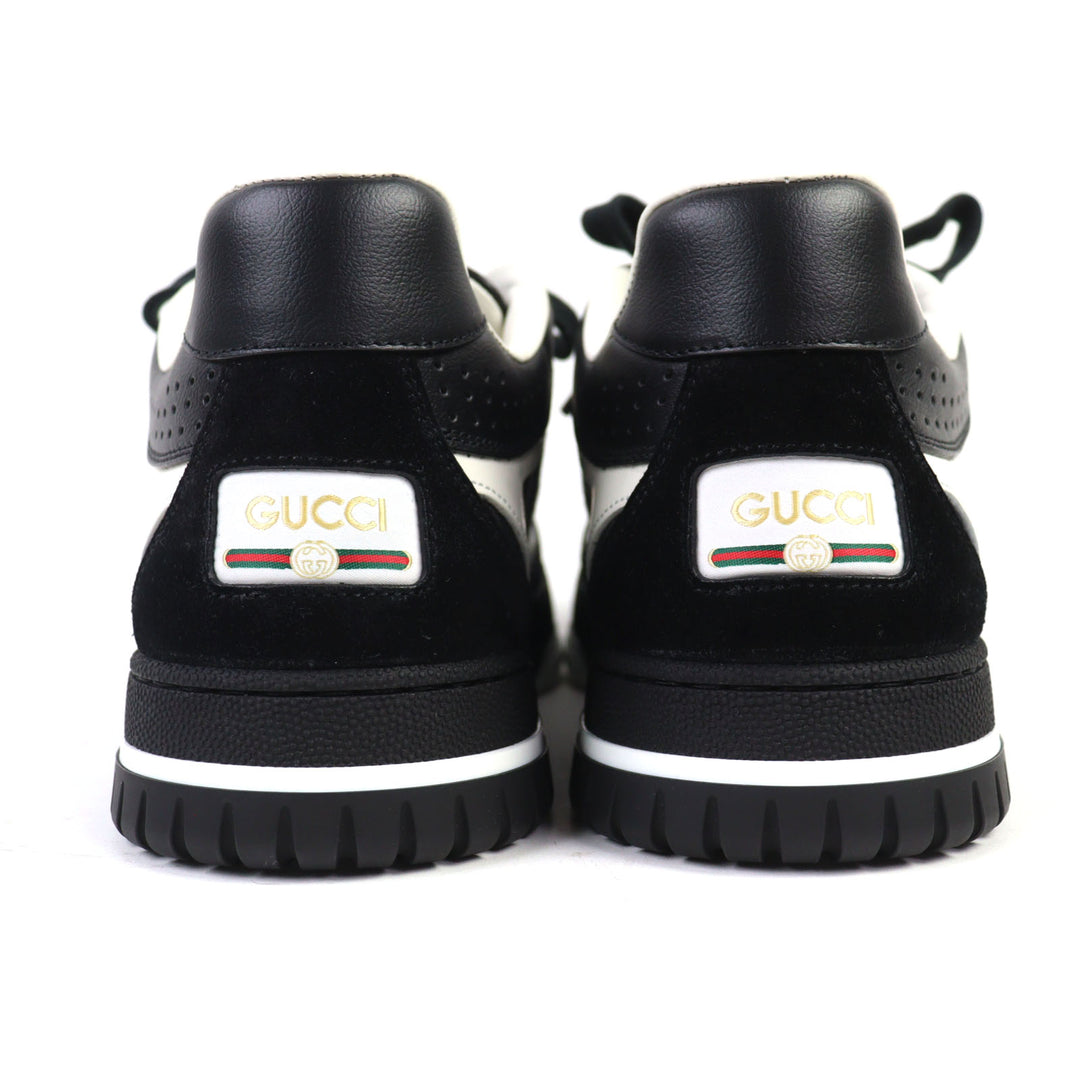新品 GUCCI スニーカー Reweb GG キャンバス シェリーライン ブラックレザー 39.5 807057