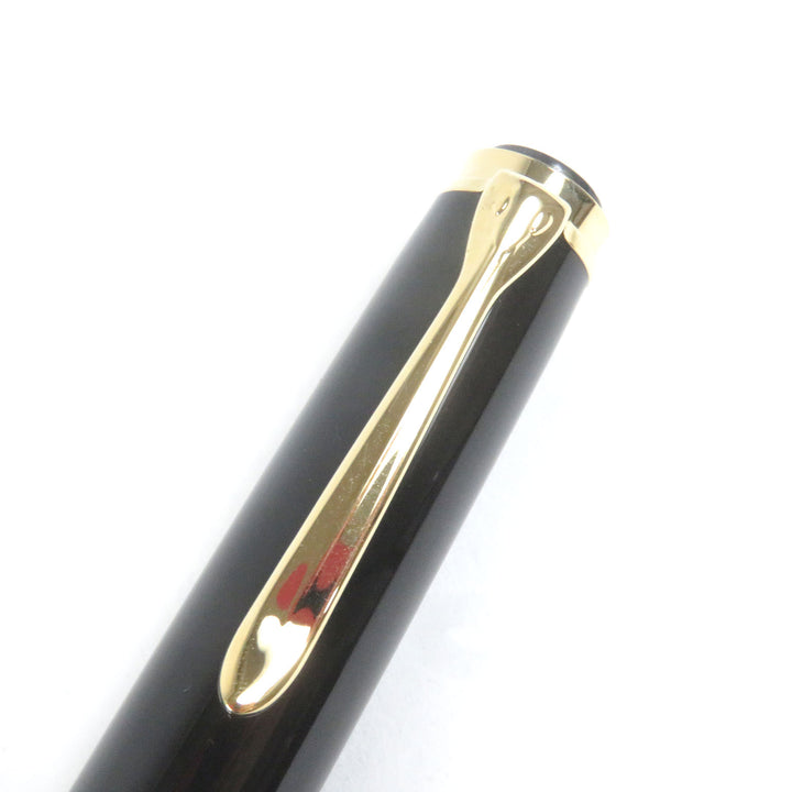 PERIKAN 万年筆 スーヴェルン ビッグ トレド キャップタイプ ブラックゴールド 18K メンズ M900