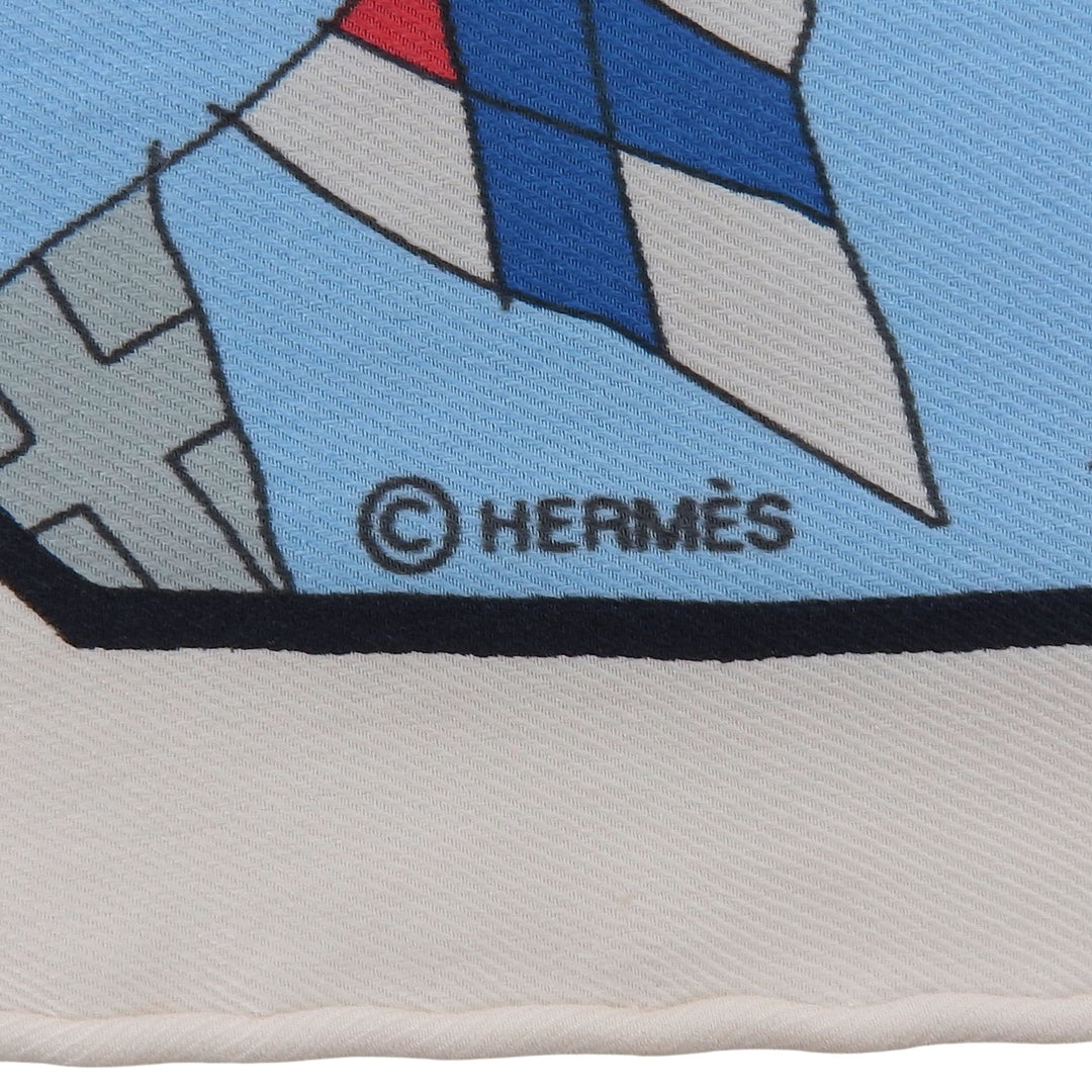 新品 HERMES スカーフ Love for horses マルチカラー シルク レディース