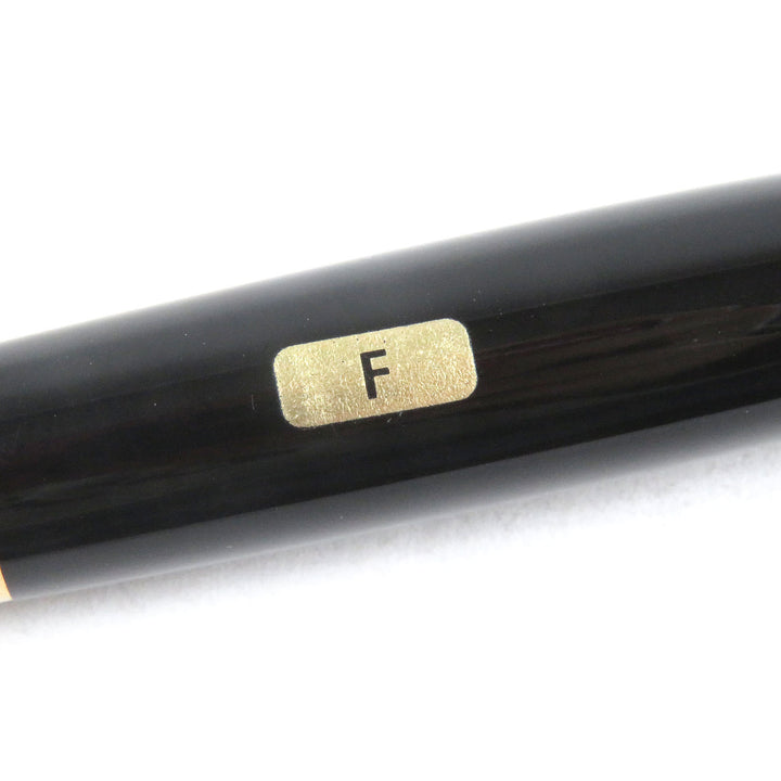 Great MONTBLANC fountain pen Meisterstck Pix Le Grand Cap type Black gold 14K