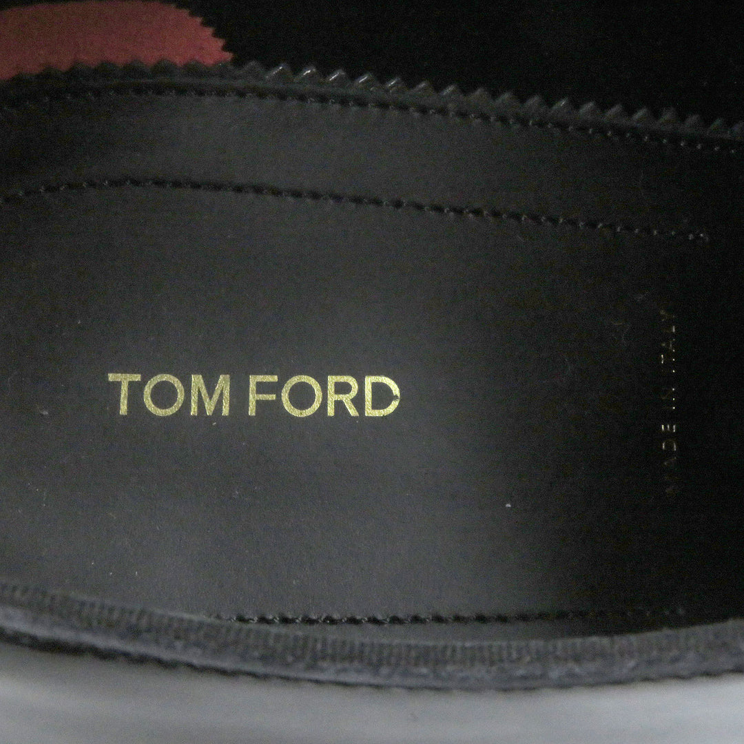 Pristine TOM FORD Dress shoes Patent EDGAR black Patent leather mens 7