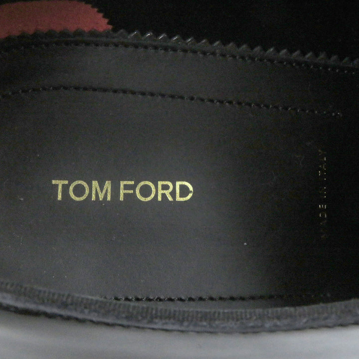 Pristine TOM FORD Dress shoes Patent EDGAR black Patent leather mens 7