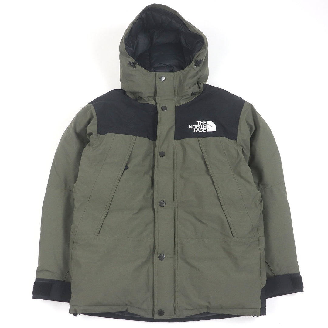 素晴らしい THE NORTH FACE ダウンジャケット Mountain Down Jacket GORE-TEX カーキ S ND91930