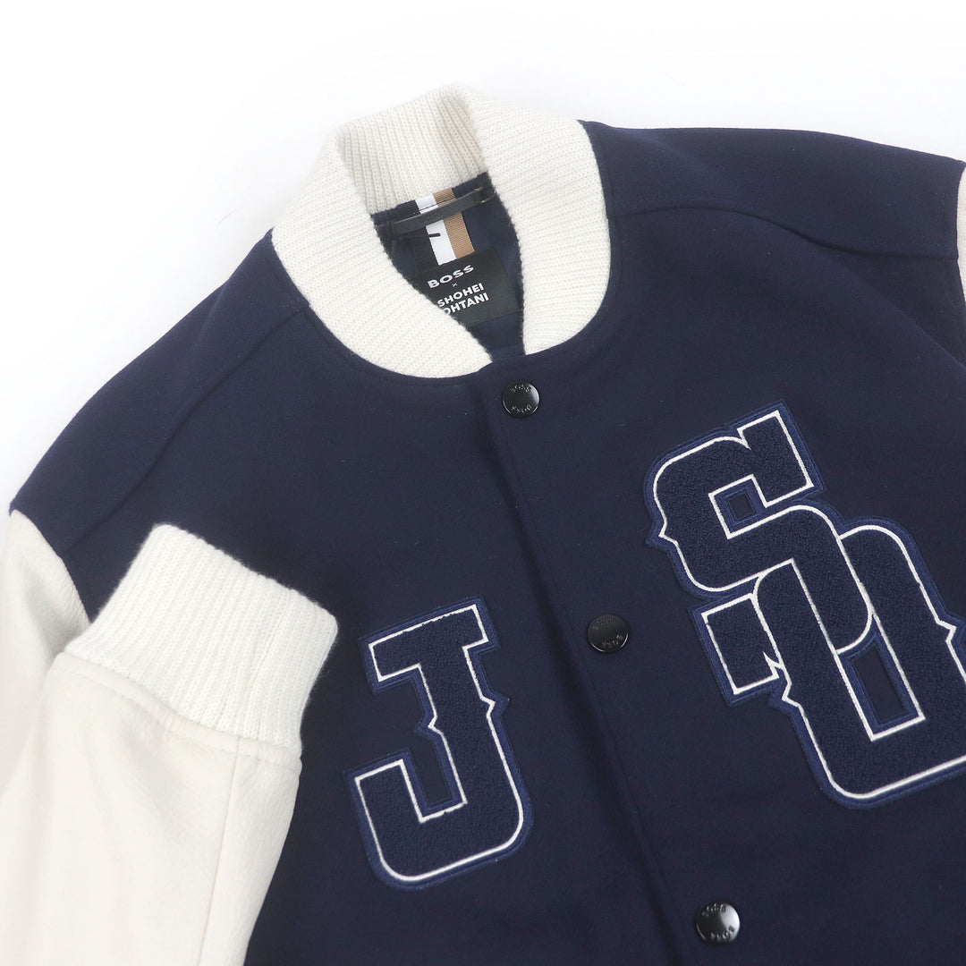 BOSS SHOHEI OHTANI スタジャン ショウヘイ・オオタニ ウールブレンド スタジャン 44