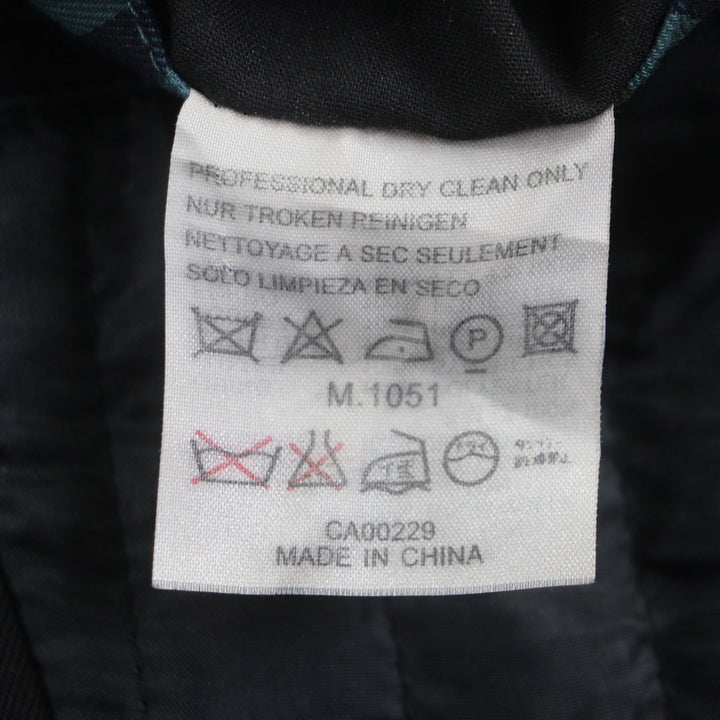 Very Good Aquascutum LONDON coat black cotton mens XL