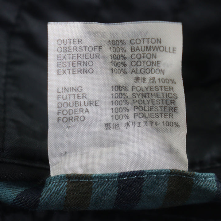 Very Good Aquascutum LONDON coat black cotton mens XL