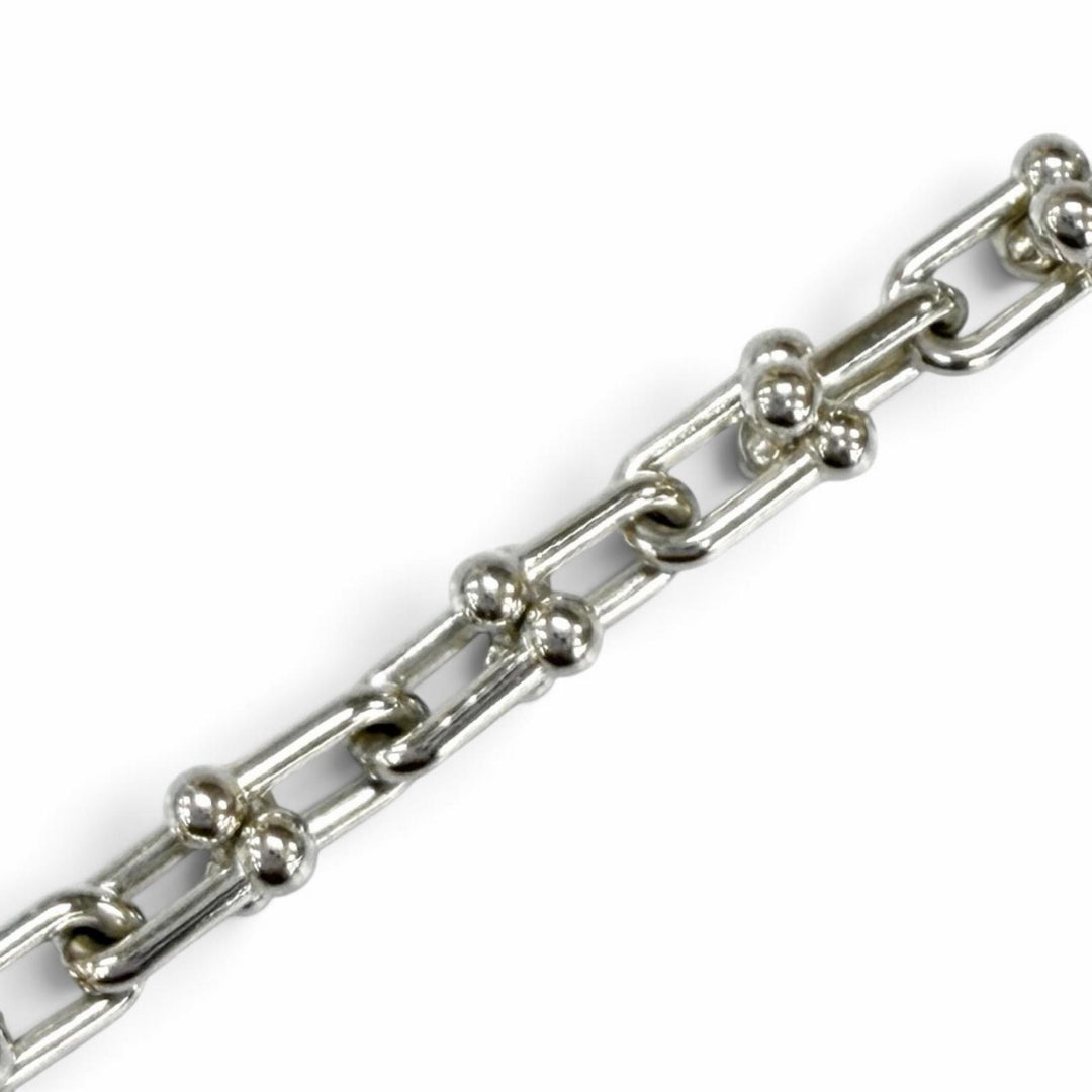 Excellent TIFFANY&Co. bracelet Micro Link Bracelet Silver AG925 Women