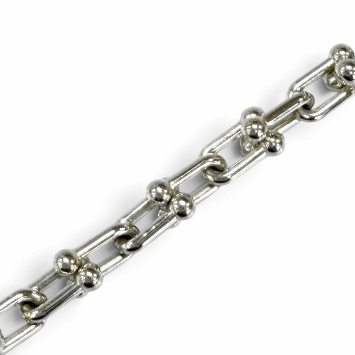 Excellent TIFFANY&Co. bracelet Micro Link Bracelet Silver AG925 Women