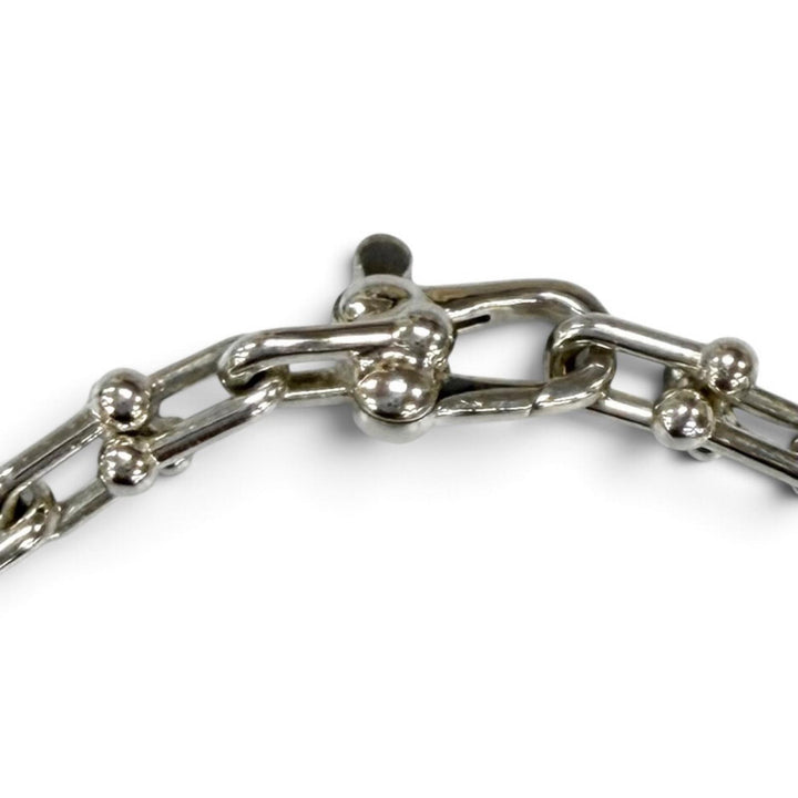 Excellent TIFFANY&Co. bracelet Micro Link Bracelet Silver AG925 Women