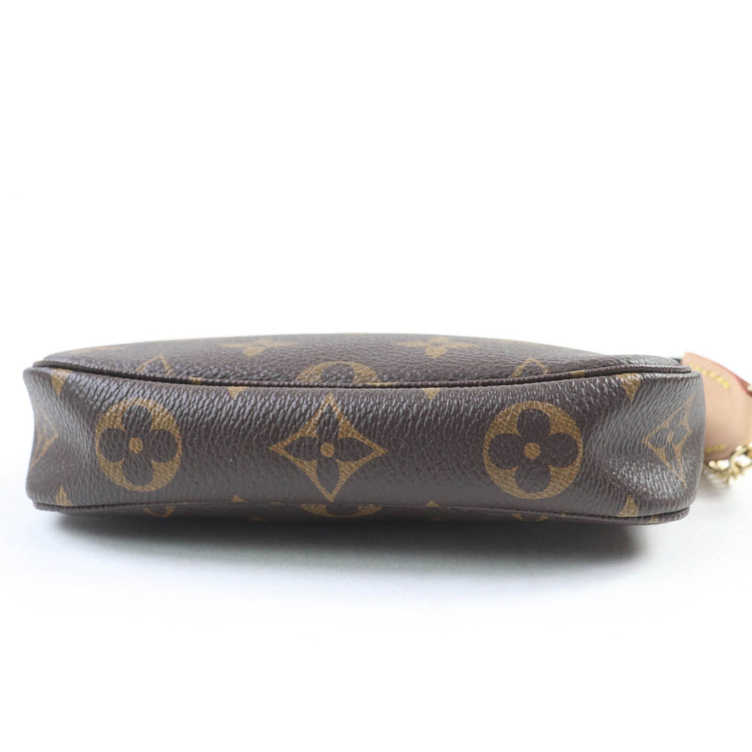 Pristine LOUIS VUITTON Accessory pouch Mini Pochette Accessoires canvas M58009