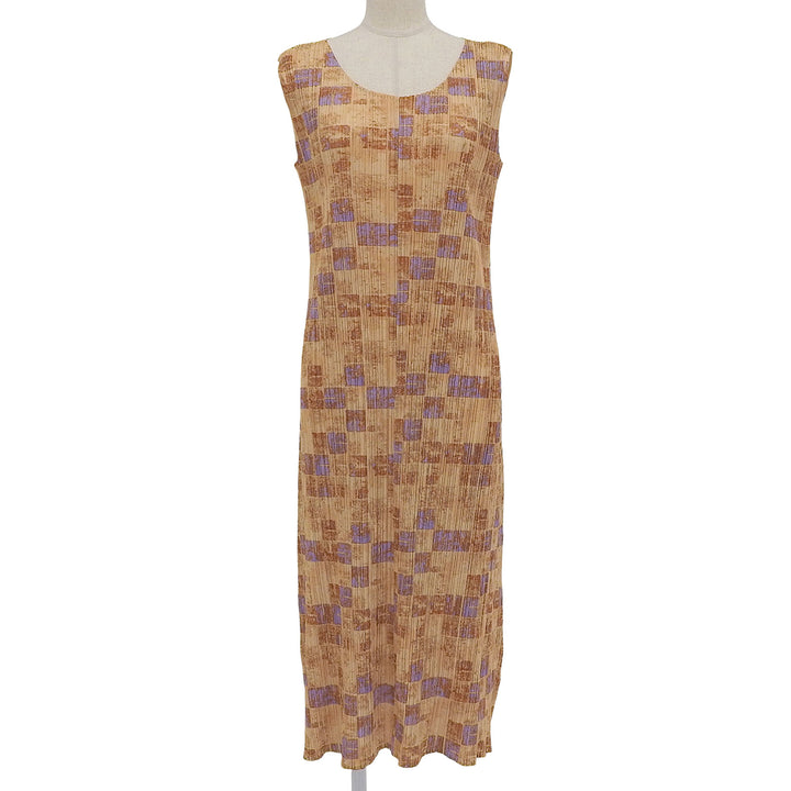 Excellent PLEATS PLEASE one piece Multi polyester Women 2 PP41-JH935