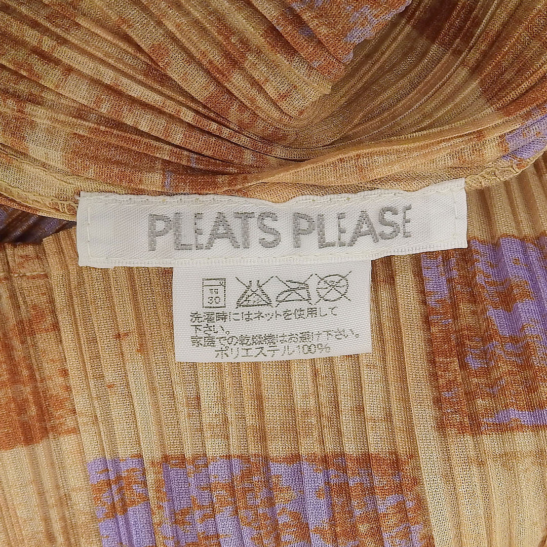 PLEATS PLEASE ワンピース マルチポリエステル レディース 2 PP41-JH935