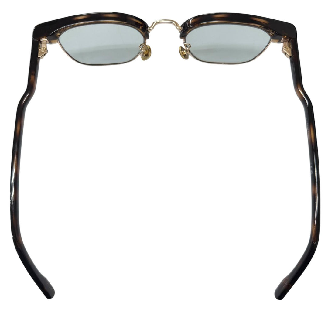 Very Good TOM FORD sunglasses Marble Pattern Browline Brown mens TF1119-D