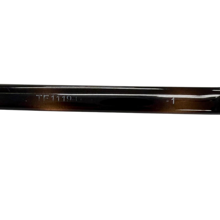 Very Good TOM FORD sunglasses Marble Pattern Browline Brown mens TF1119-D