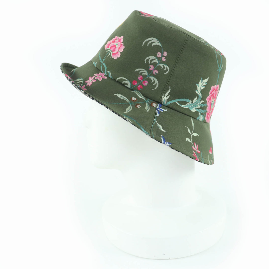 Excellent Christian Dior TEDDY-D Oblique reversible bucket hat 56 32PFL923I153
