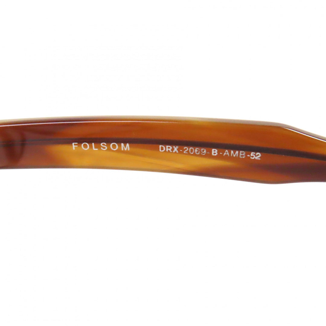 Very Good DITA Glasses FOLSOM Wellington Frame Mud Brown DRX-2069