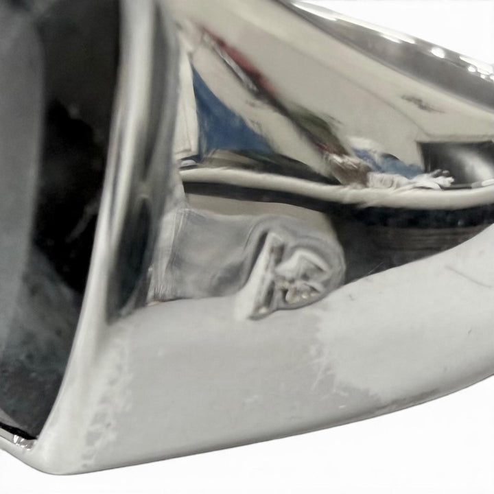 Great TOM WOOD Ring ring Square Cushion Current product Silver 925 mens 50