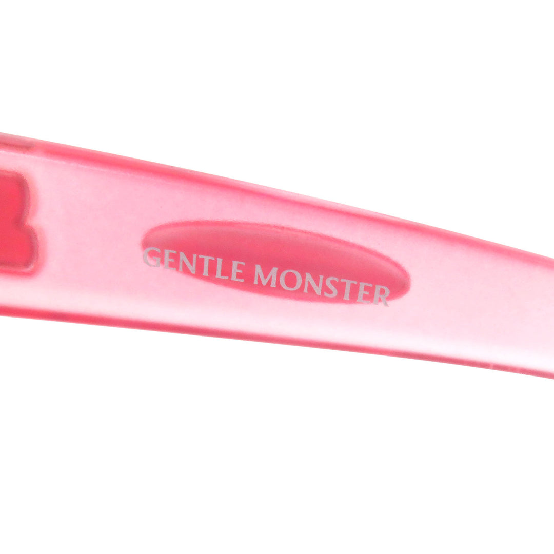 優れたGENTLE MONSTERサングラス JUICY オーバルレンズ レッド