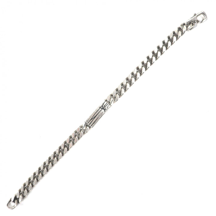 Very Good LOUIS VUITTON bracelet LV Epi Silver AG925 mens M M1152M