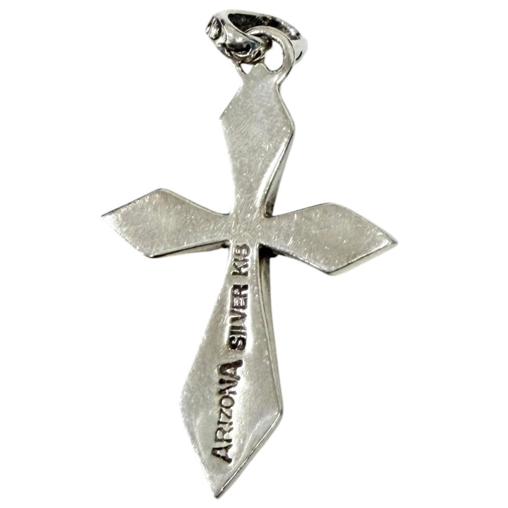Great ARIZONA FREEDOM Pendant top Cross, Sun God Silver Silver mens