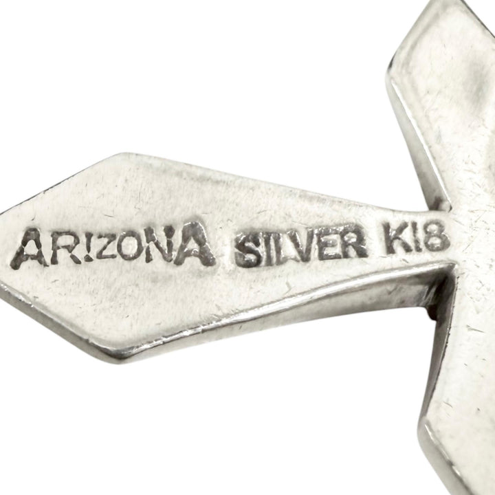Great ARIZONA FREEDOM Pendant top Cross, Sun God Silver Silver mens