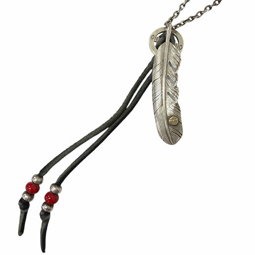 Very Good TADY&KING Necklace Feather Longhorn Regular Wheel Wolf