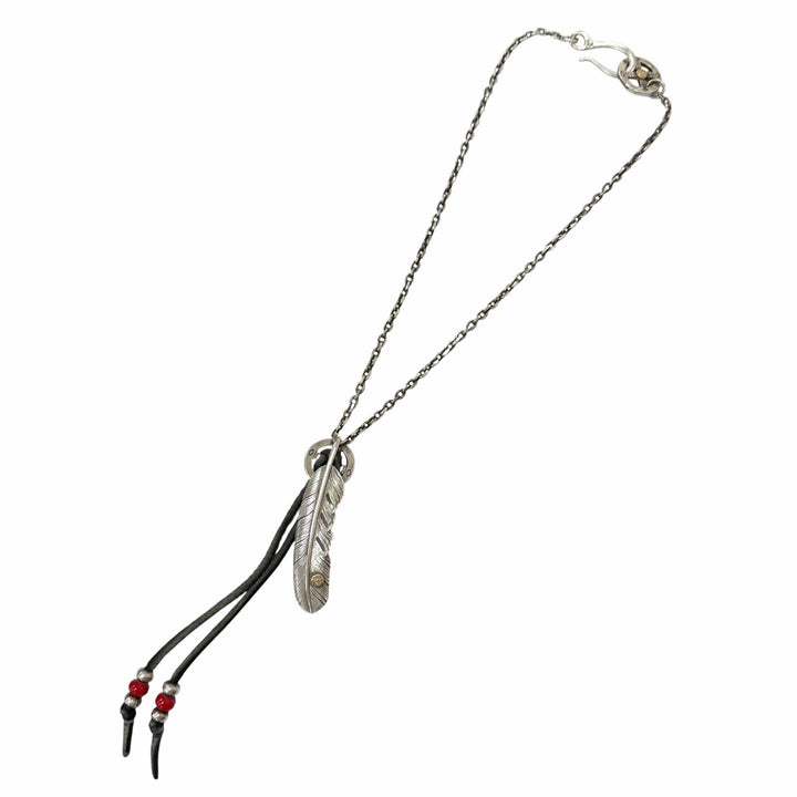 Very Good TADY&KING Necklace Feather Longhorn Regular Wheel Wolf