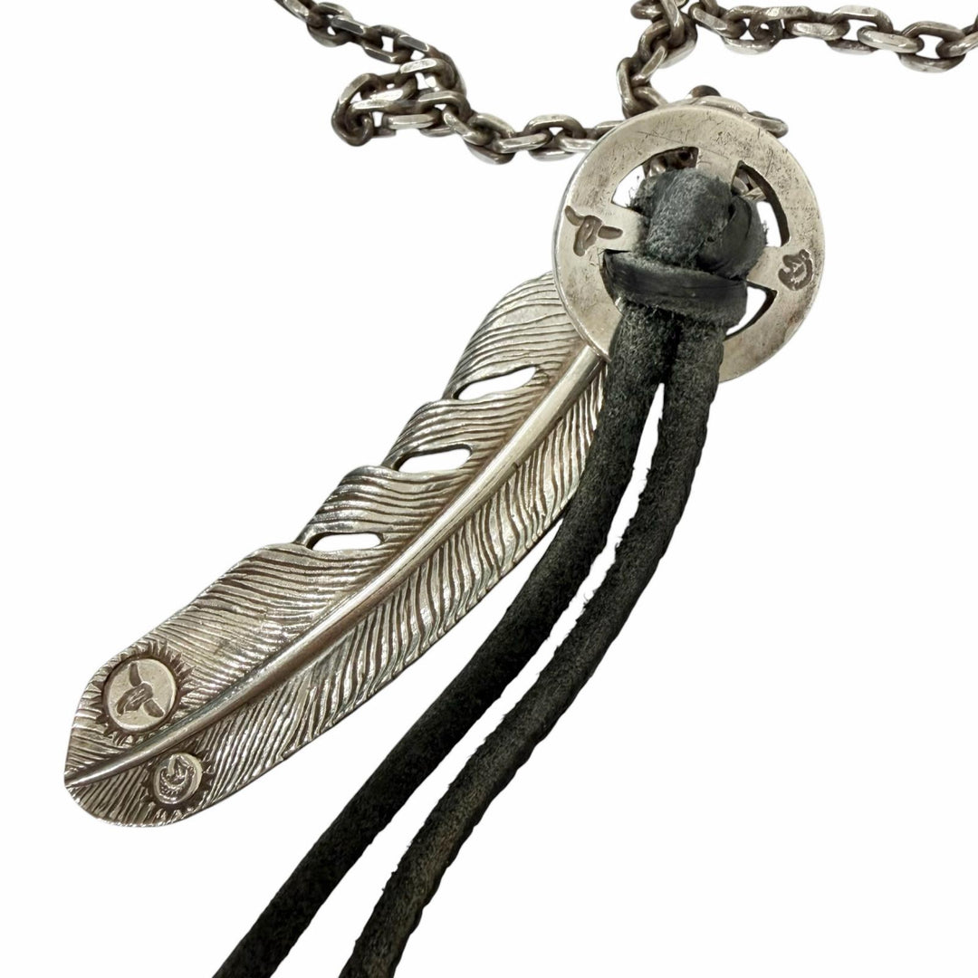 Very Good TADY&KING Necklace Feather Longhorn Regular Wheel Wolf