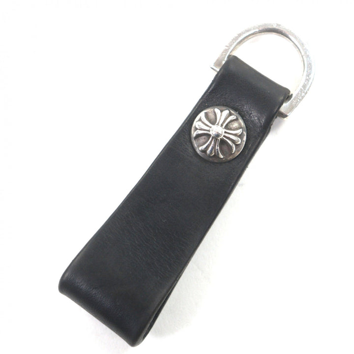 Great CHROME HEARTS key ring black 925 mens
