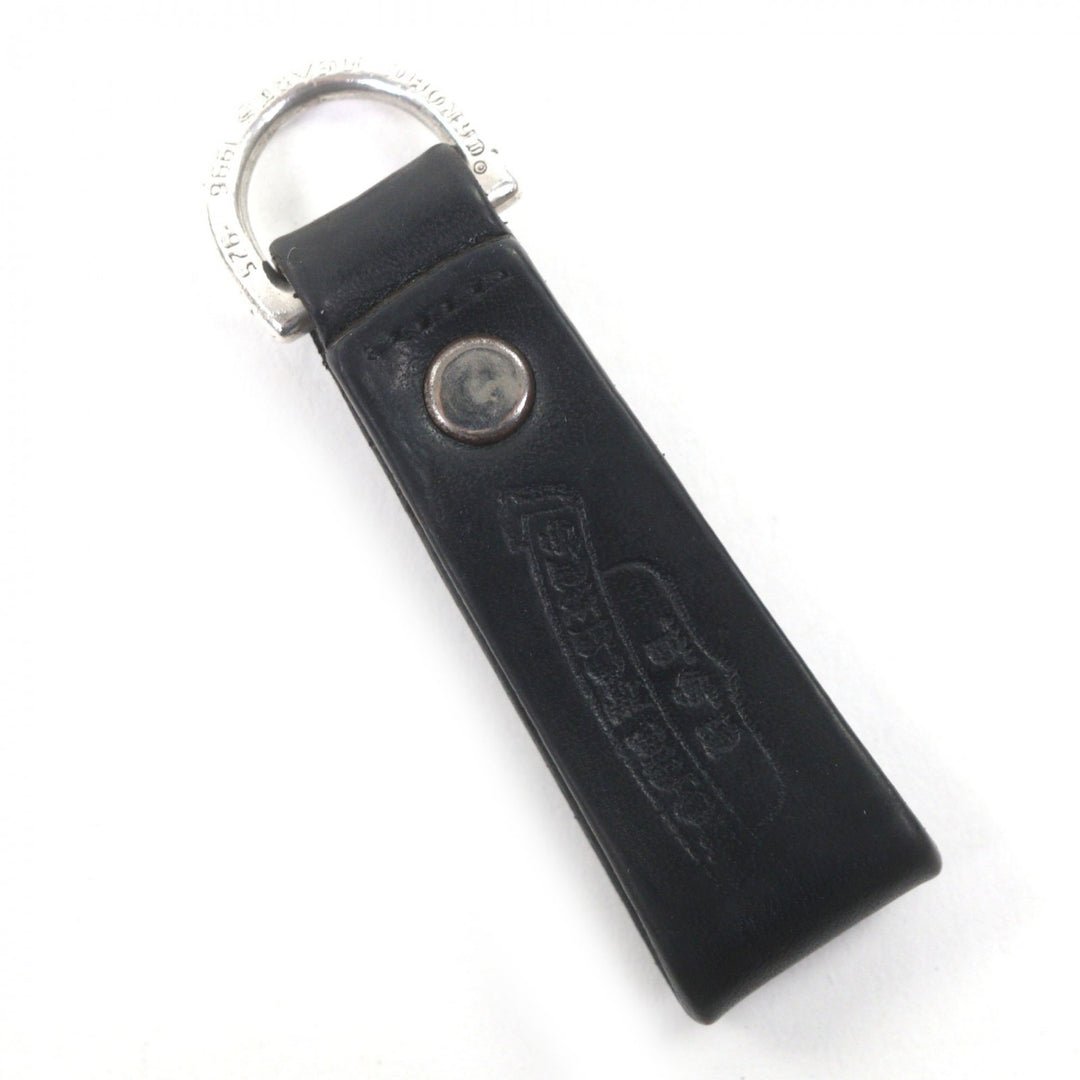 Great CHROME HEARTS key ring black 925 mens